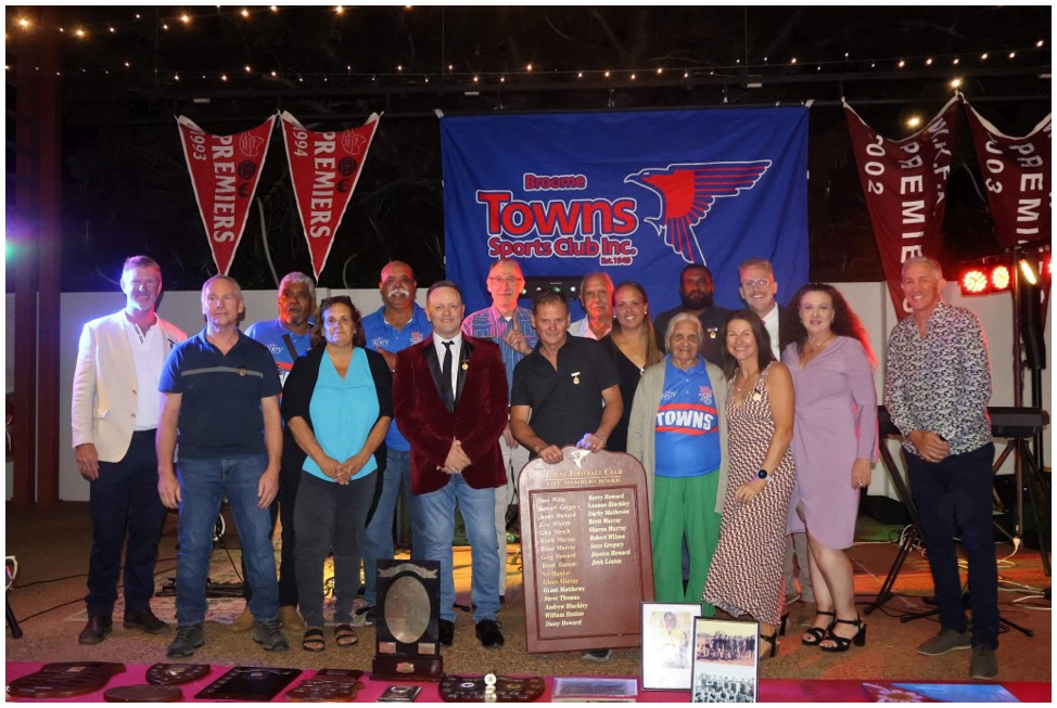 Broome Sports Association - Outstanding Achievement Award - Broome Pearlers Sports Club